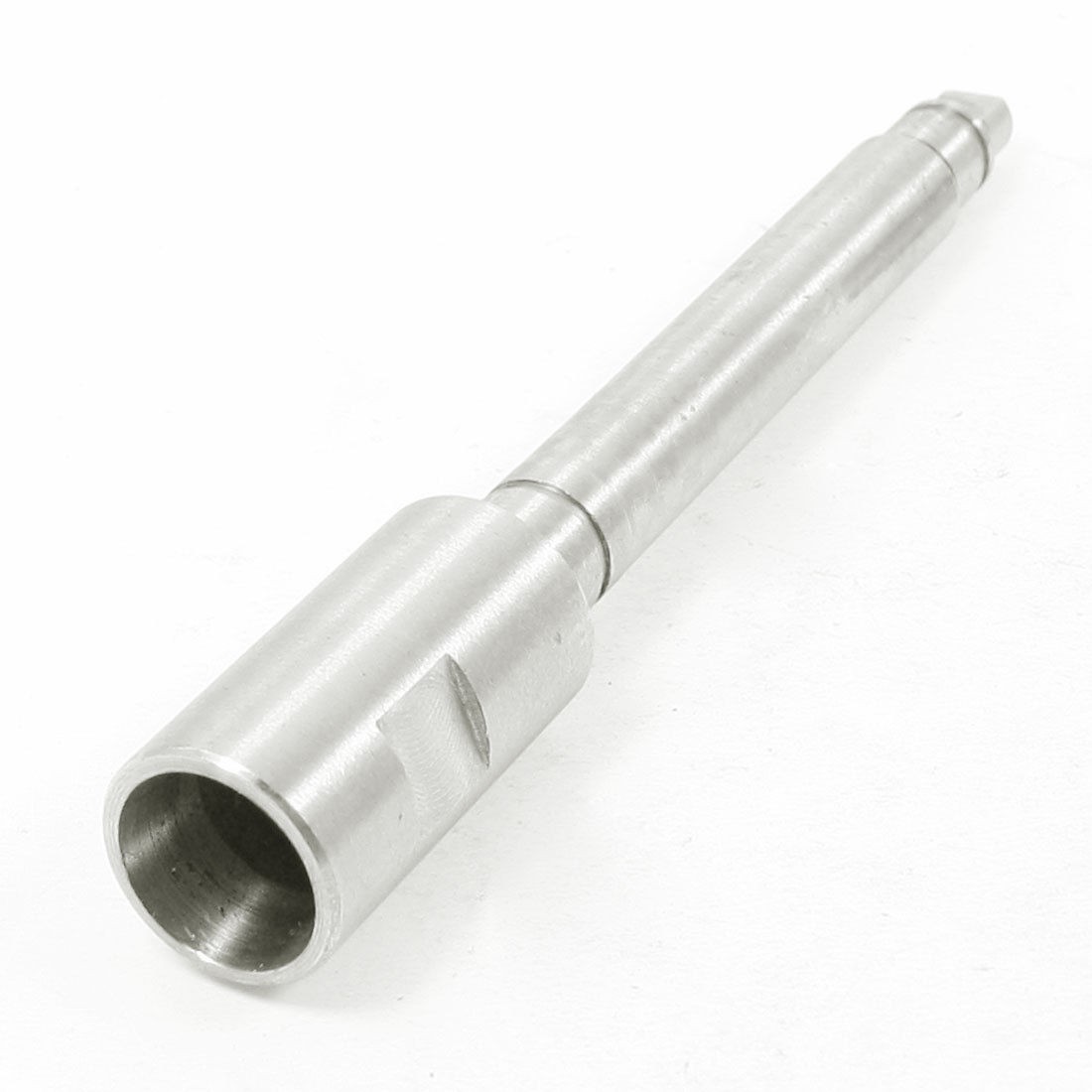 Power Tool Spare Fittings 13.4 x 1.9cm Metal Electric Grinder Shaft Silver Tone