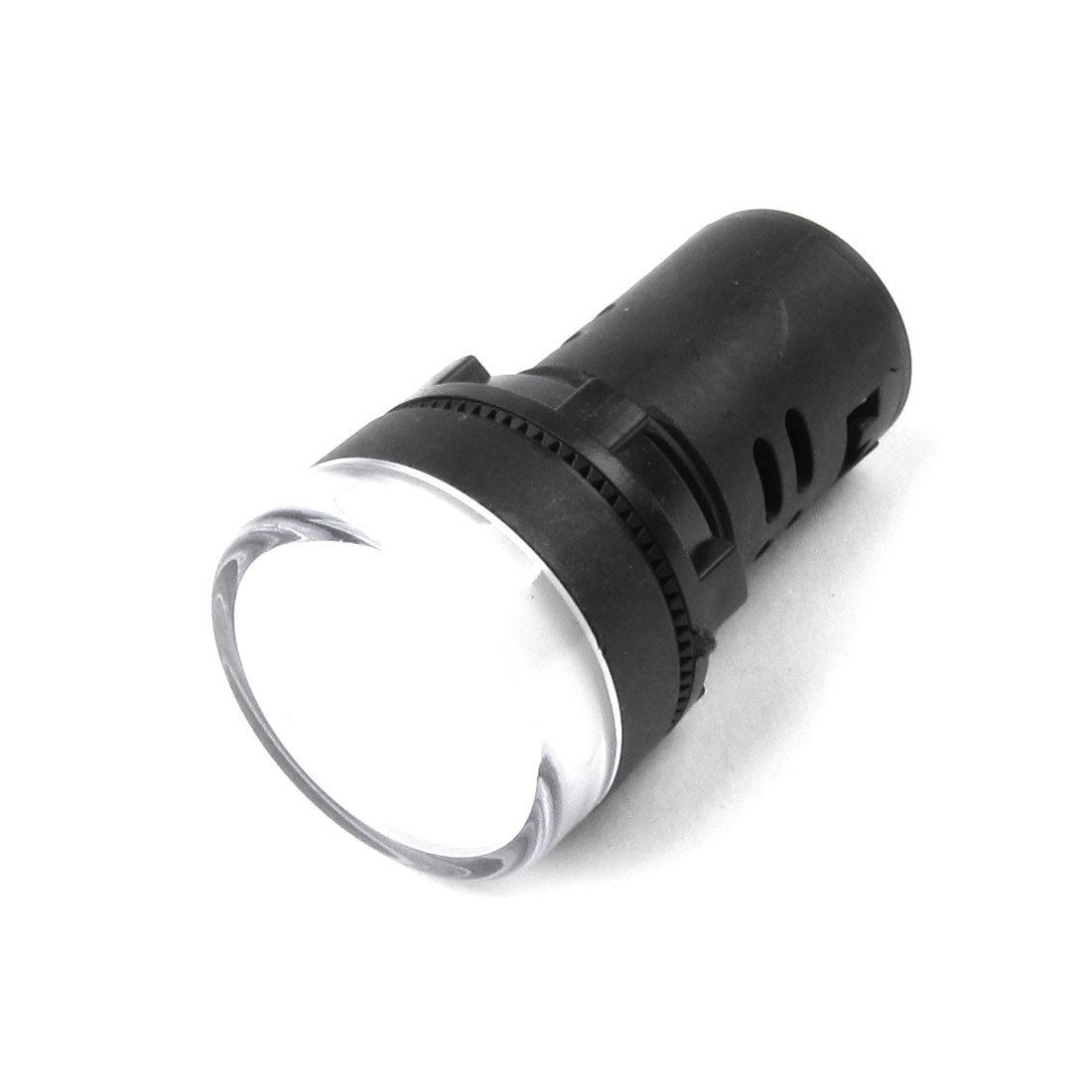 AC380V 20mA Accident Indicator Fault Signal White LED Pilot Light