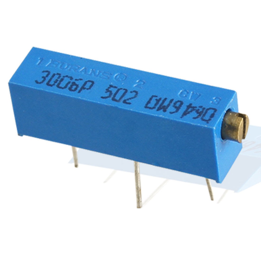 2 x 5K ohm 3 Terminals DIP Through Hole Potentiometers