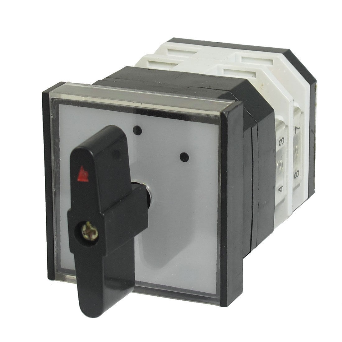 Ui500V Ith 16A 3 Position 8 Terminals Rotary Cam Changeover Switch