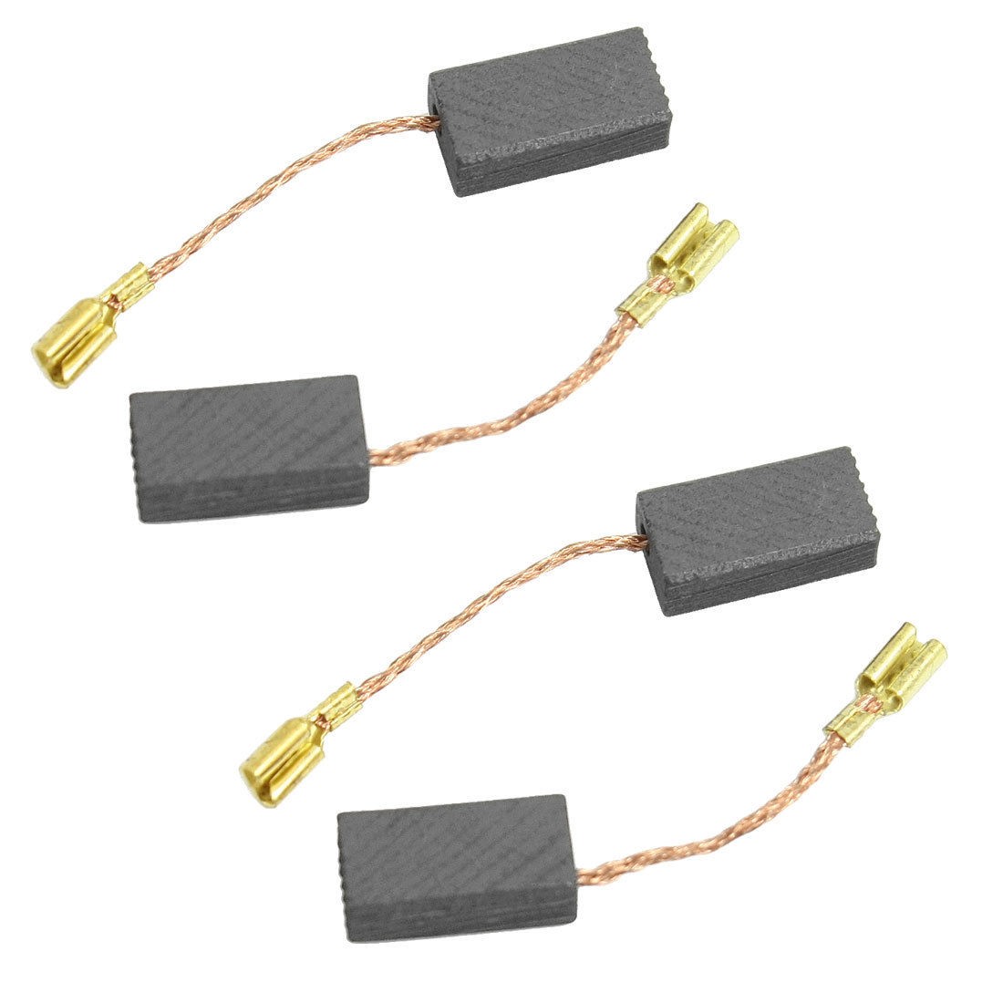4 Pcs 19/32" x 5/16" x 1/5" Electric Motor Carbon Brushes