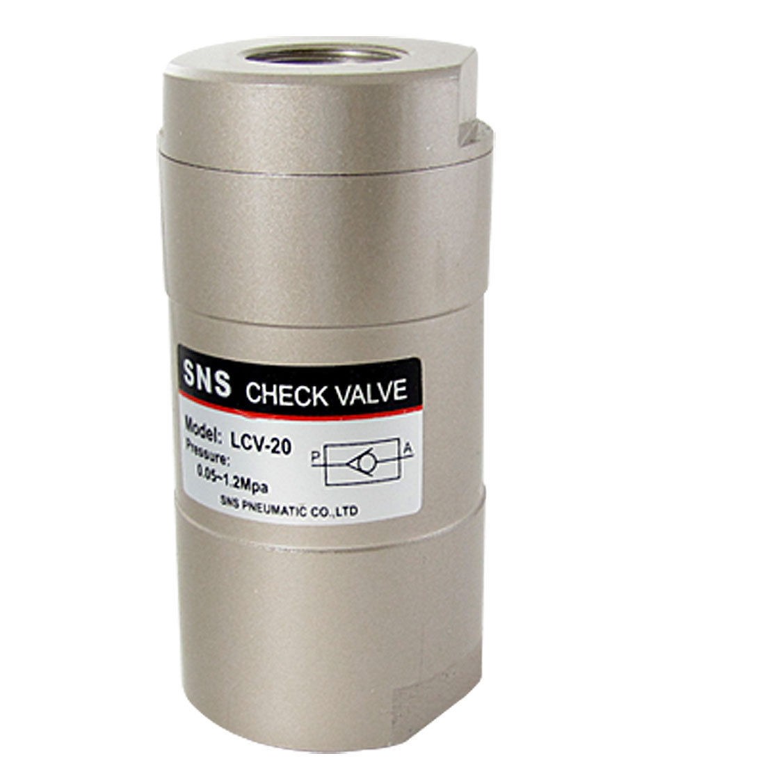 LCV Series 3/4" Port Pneumatic Non Return Check Valve