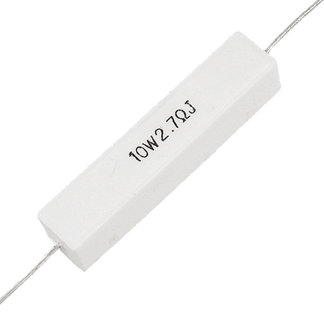 10W Watt 2.7 Ohm 5% Ceramic Cement Power Resistors x5pcs