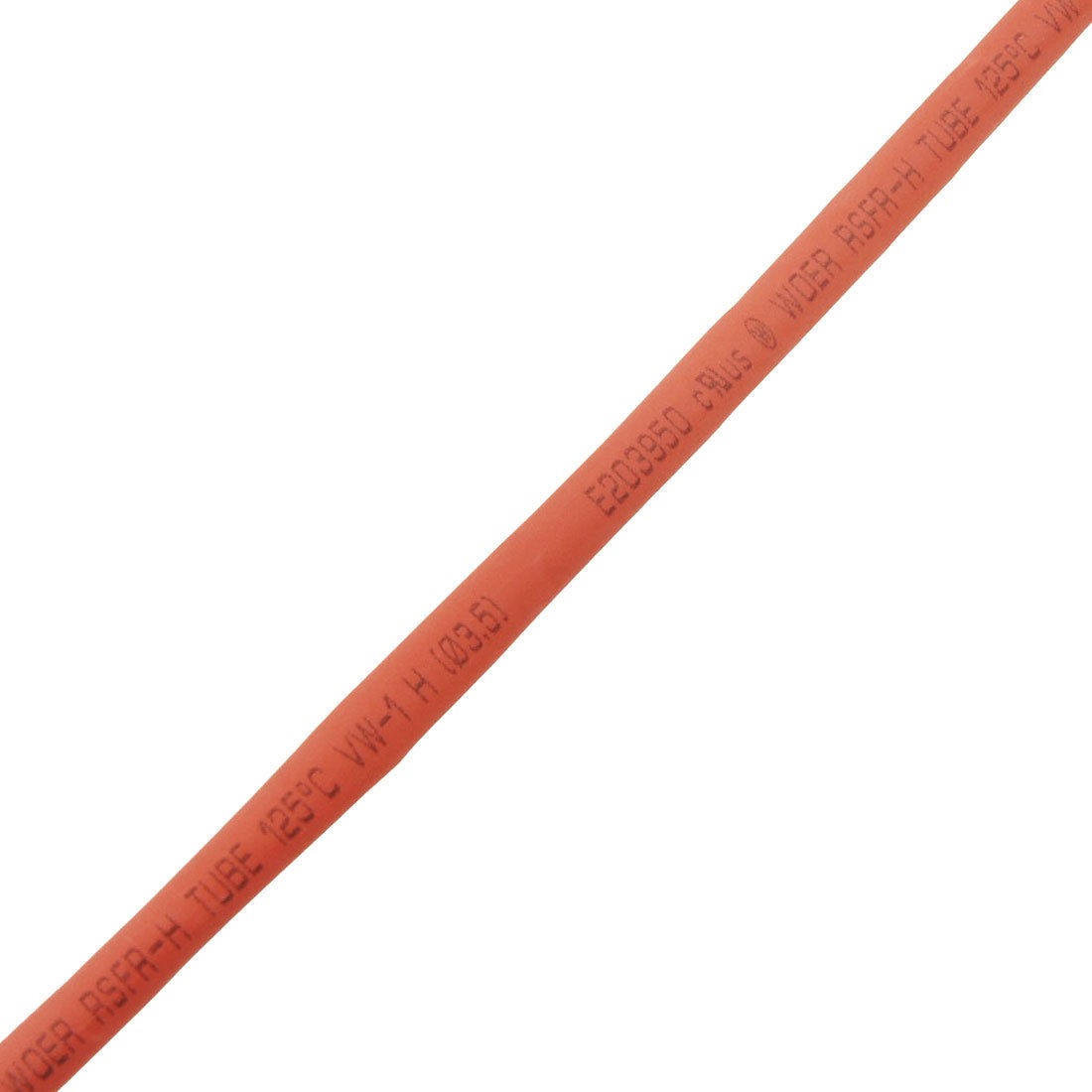 3.5mm Dia. Heat Shrinkable Tube Shrink Tubing 6M 19.7ft Red