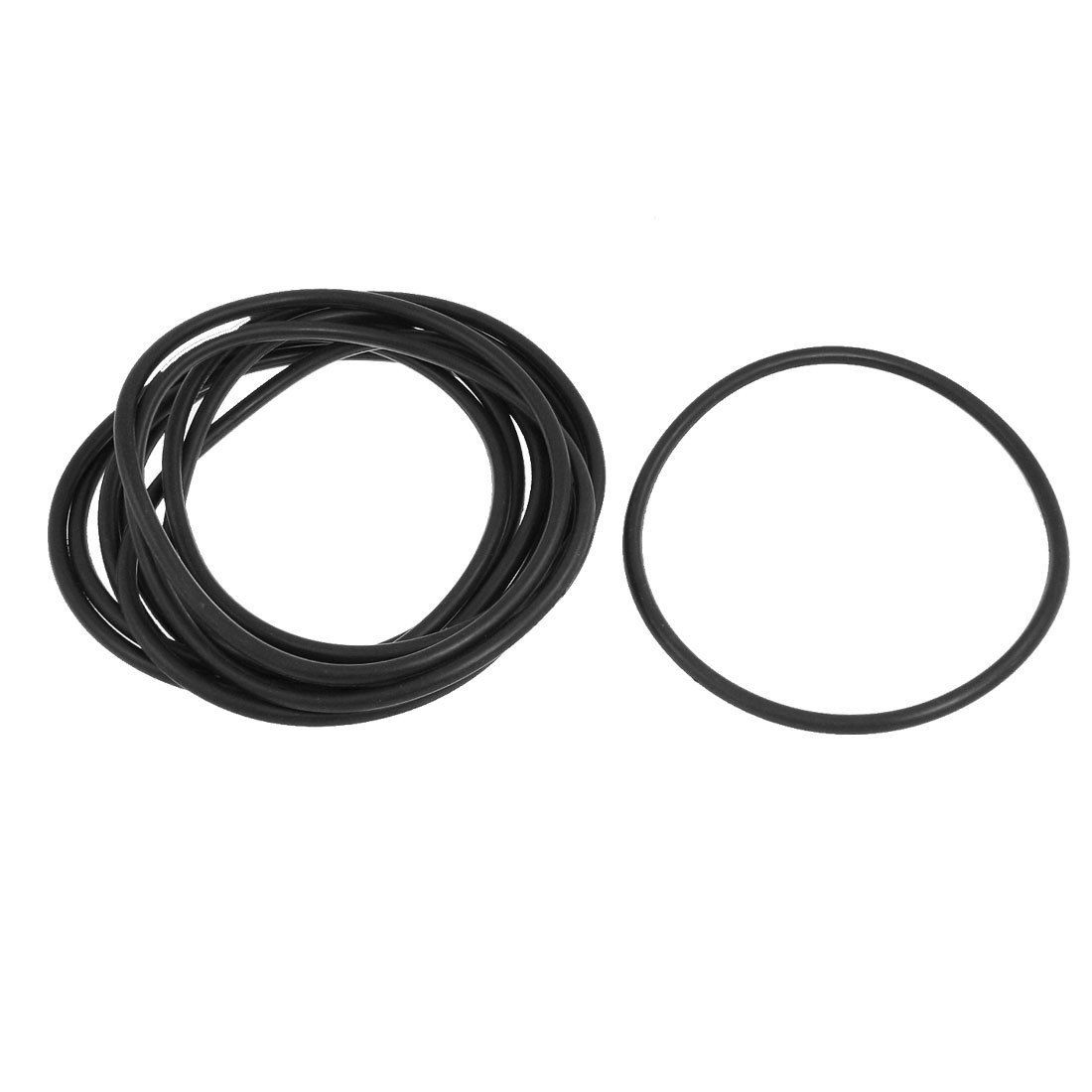 10 Pcs 130mm x 5.7mm Nitrile Rubber NBR Sealing O Rings Gaskets Washers
