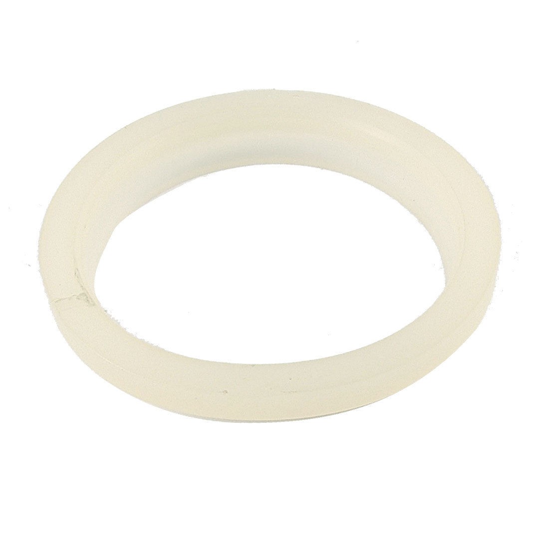 Hydraulic Cylinder J Beige PU Ring 60 x 74 x 6 x 12mm Dust Wiper Seal