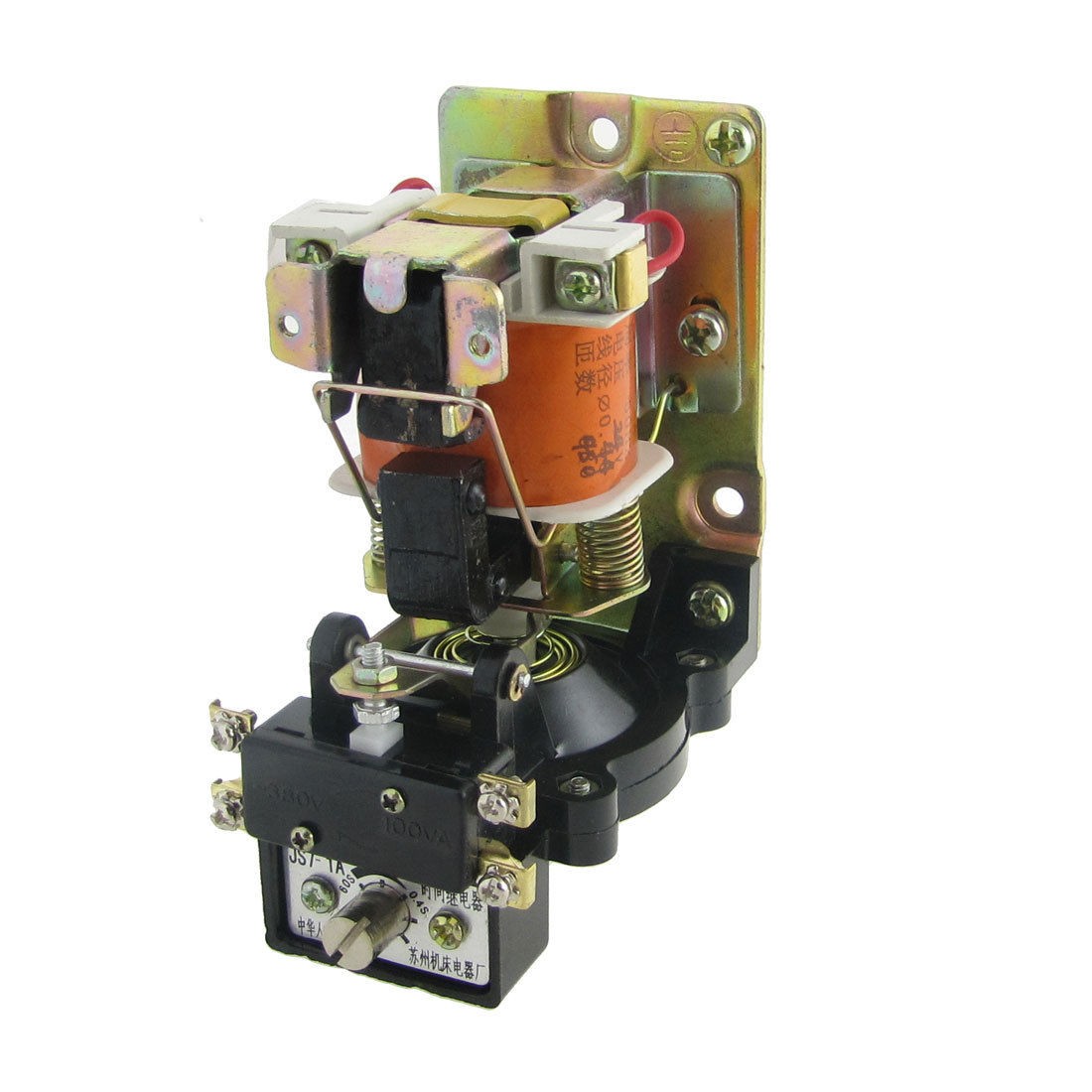 AC 24V 50Hz 0.4-60S Second Timing Delay Time Relay JS7-1A