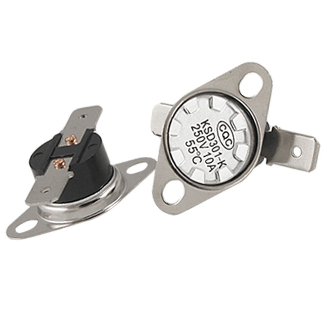 5 x KSD301-K Thermostat Temperature Control Switch 55 Celsius N.O