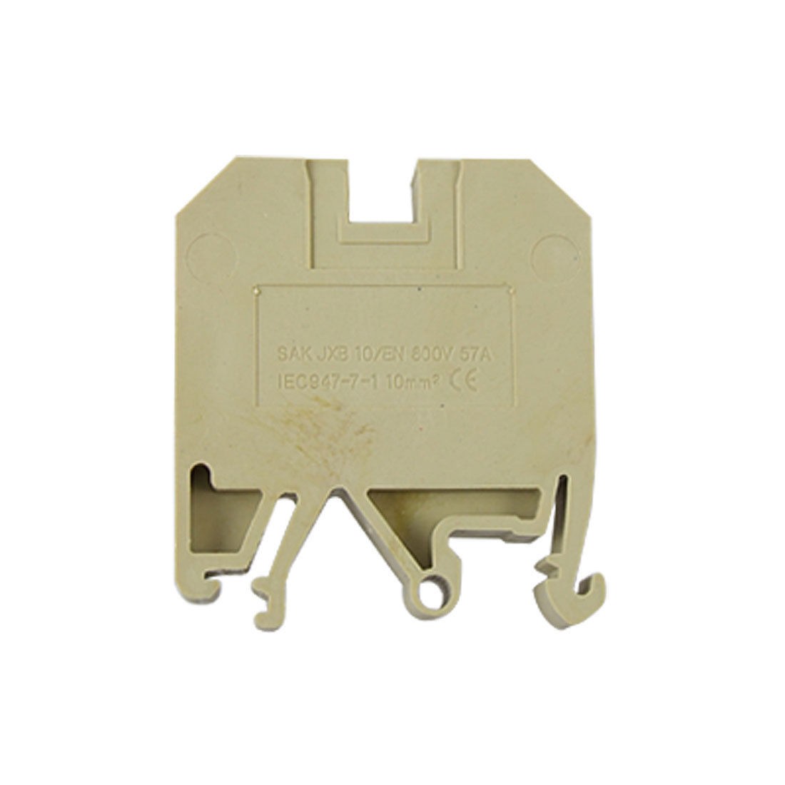 Beige 800V 57A Sak 10N Screw Clamp Terminal Block New