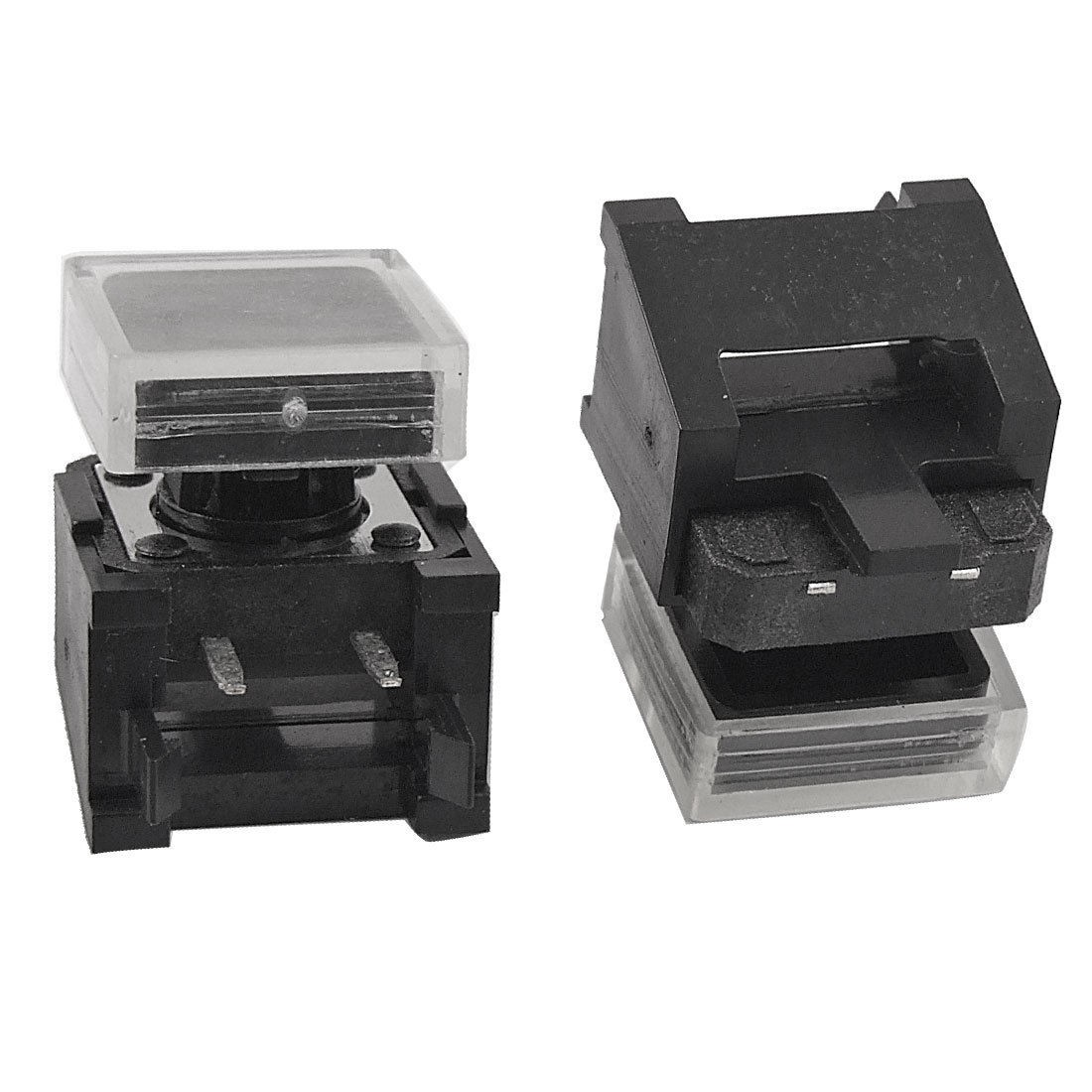 10x Momentary Tactile Tact Push Button Switch Right Angle 12x12x9mm 2 Pin w Cap