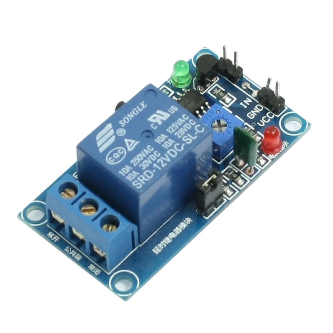 LED Didicator Triggered NO Type Time Delay Relay Module 12V