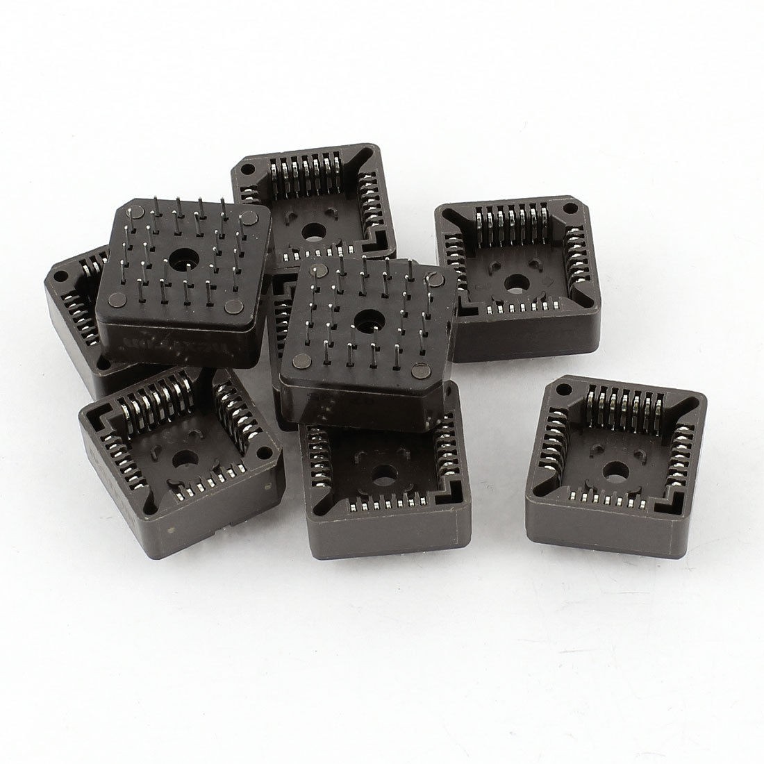 Through Hole Mounting Square PLCC28P PLCC 28Pin DIP IC Sockets 10 Pcs