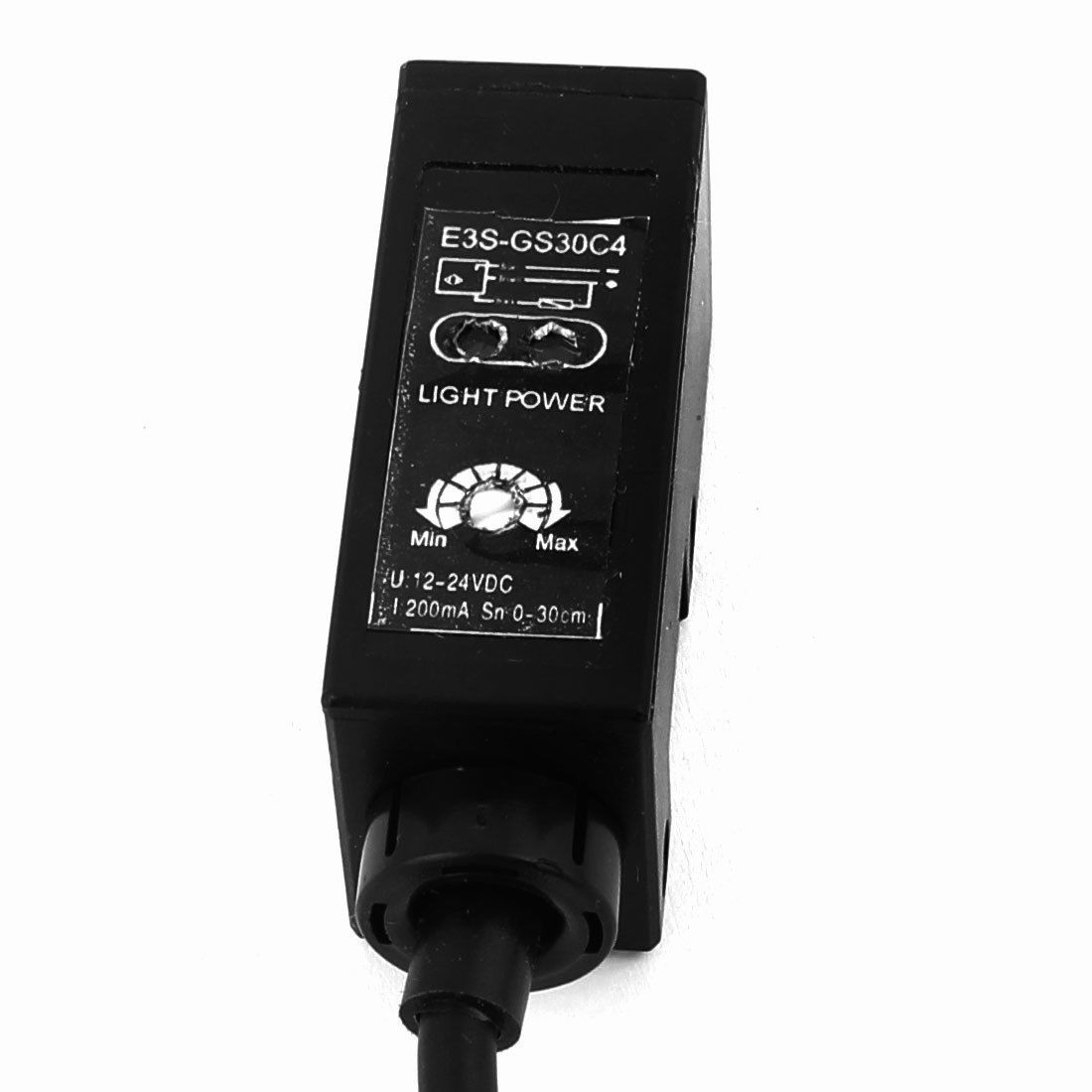 DC 12 24V 200mA 0 30cm Sensory Distance Photoelectric Sensor Switch