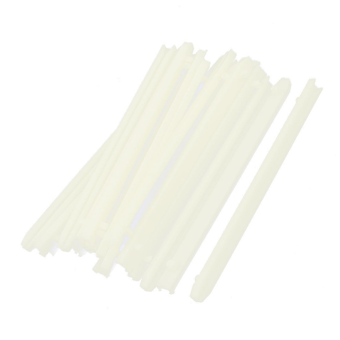 20pcs 6" 152mm Long Horizontal Mount PCB Circuit Board Card Guide Rail Slot Bar