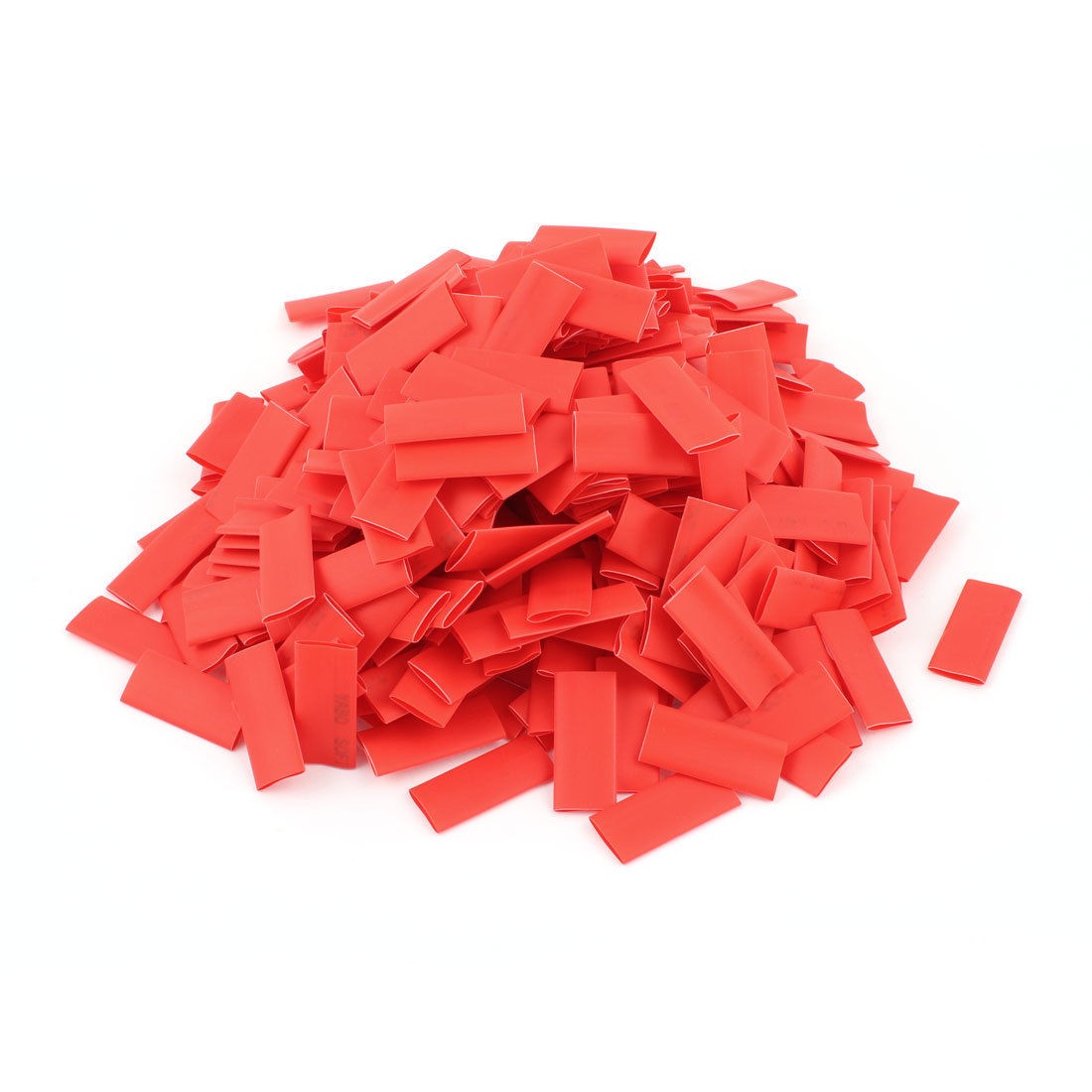 400pcs Polyolefin 2 1 Heat Shrink Tubing Sleeving Wrap Wire 8x30mm Red
