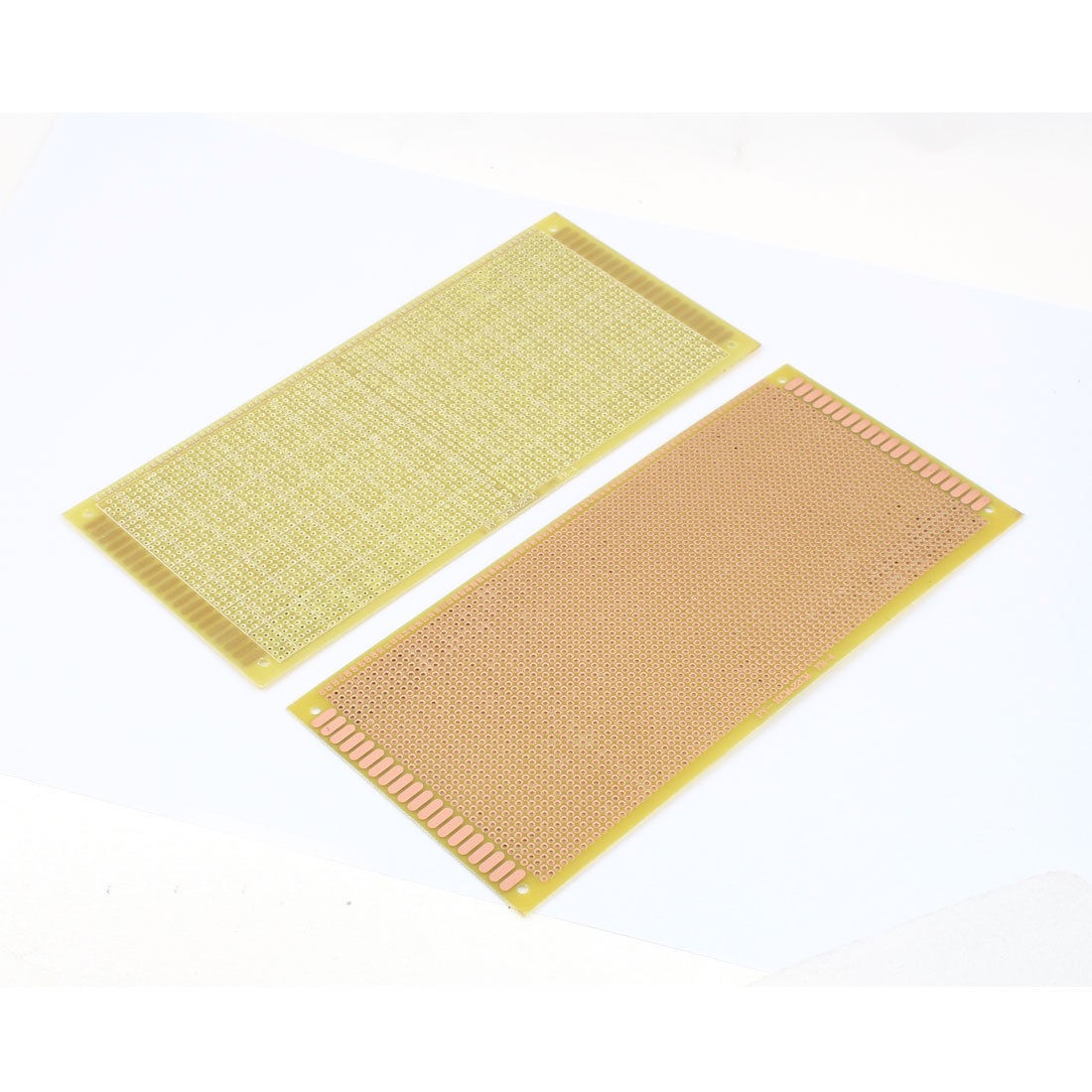 DIY Prototype Paper PCB Tinned Universal Board Breadboard 10x22cm 2pcs