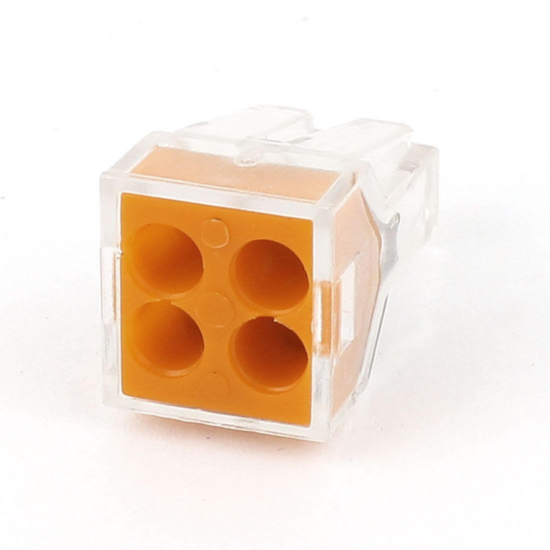 14 12AWG 4 Way Push in Nylon Electric Wire Connector Terminal Block
