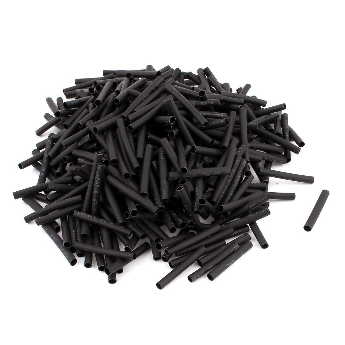 400pcs Polyolefin 2 1 Heat Shrink Tube Sleeving Wrap Wire 2 5mmx30mm