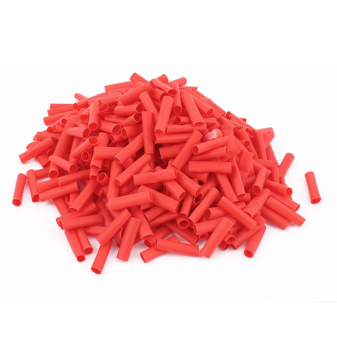400pcs Polyolefin 2 1 Heat Shrink Tubing Sleeving Wrap Wire 6x30mm Red