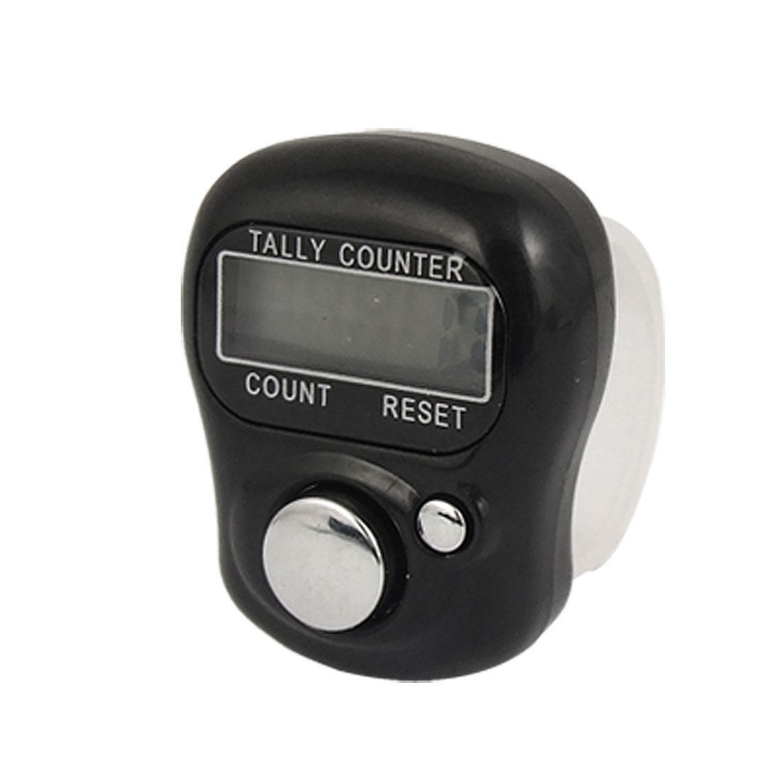 Soft Plastic Band Black Case LCD Display Finger Counter