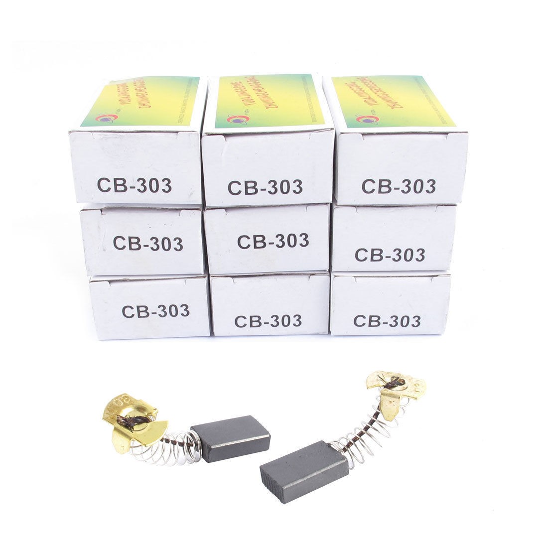 20 Pcs 17 x 11 x 5mm Carbon Brush for Generic Electric Motor