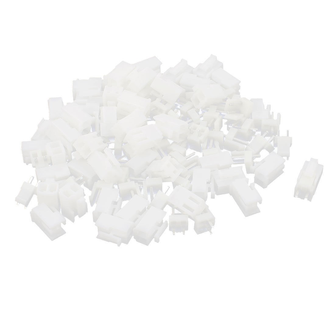 100pcs White VH3 96 2P Connectors 3 96mm Pitch Pin Header Housing