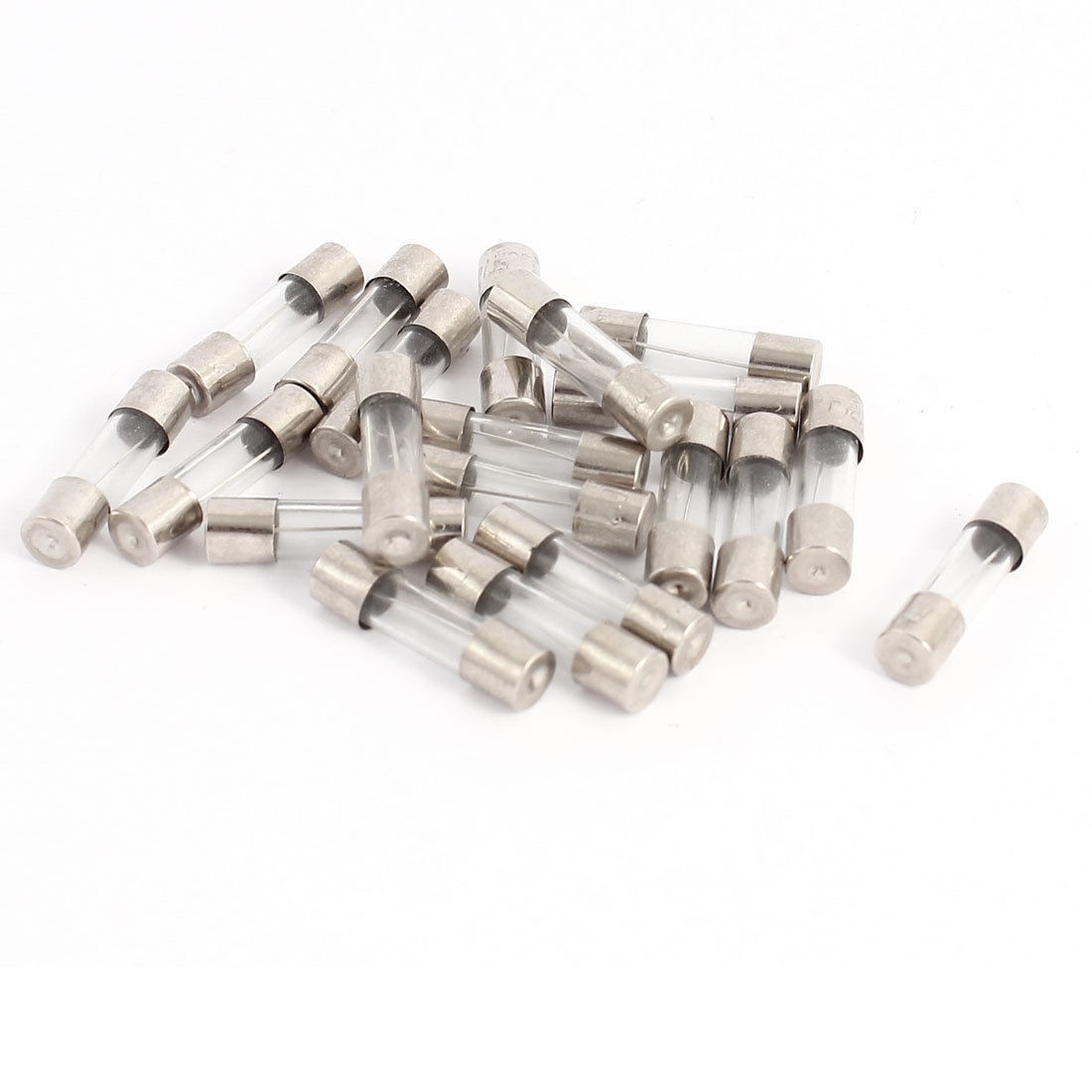 20pcs 250V 12A F12AL Quick Blow Glass Tube Fuses 5 x 20mm