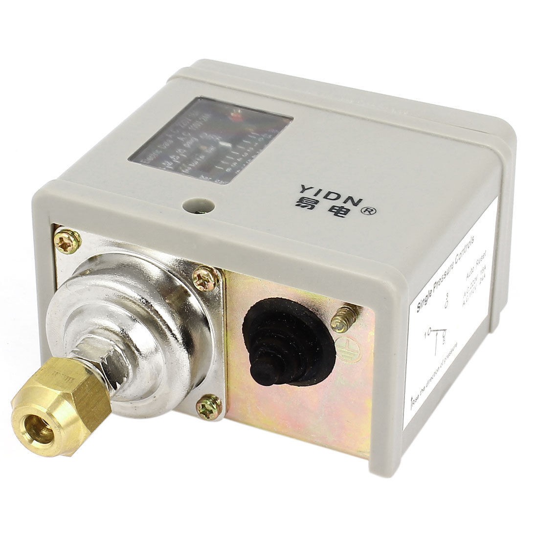 Pneumatic Air Compressor 1 4BSP Auto Reset Dual Pressure Switch Control Valve