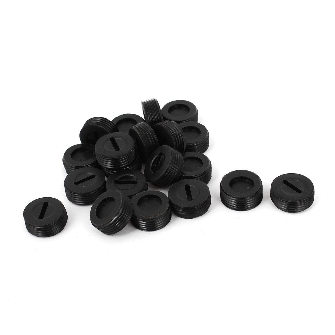Electric Tool 14mm Male Thread Dia Carbon Brush Screw Holder Cap Cover 20pcs