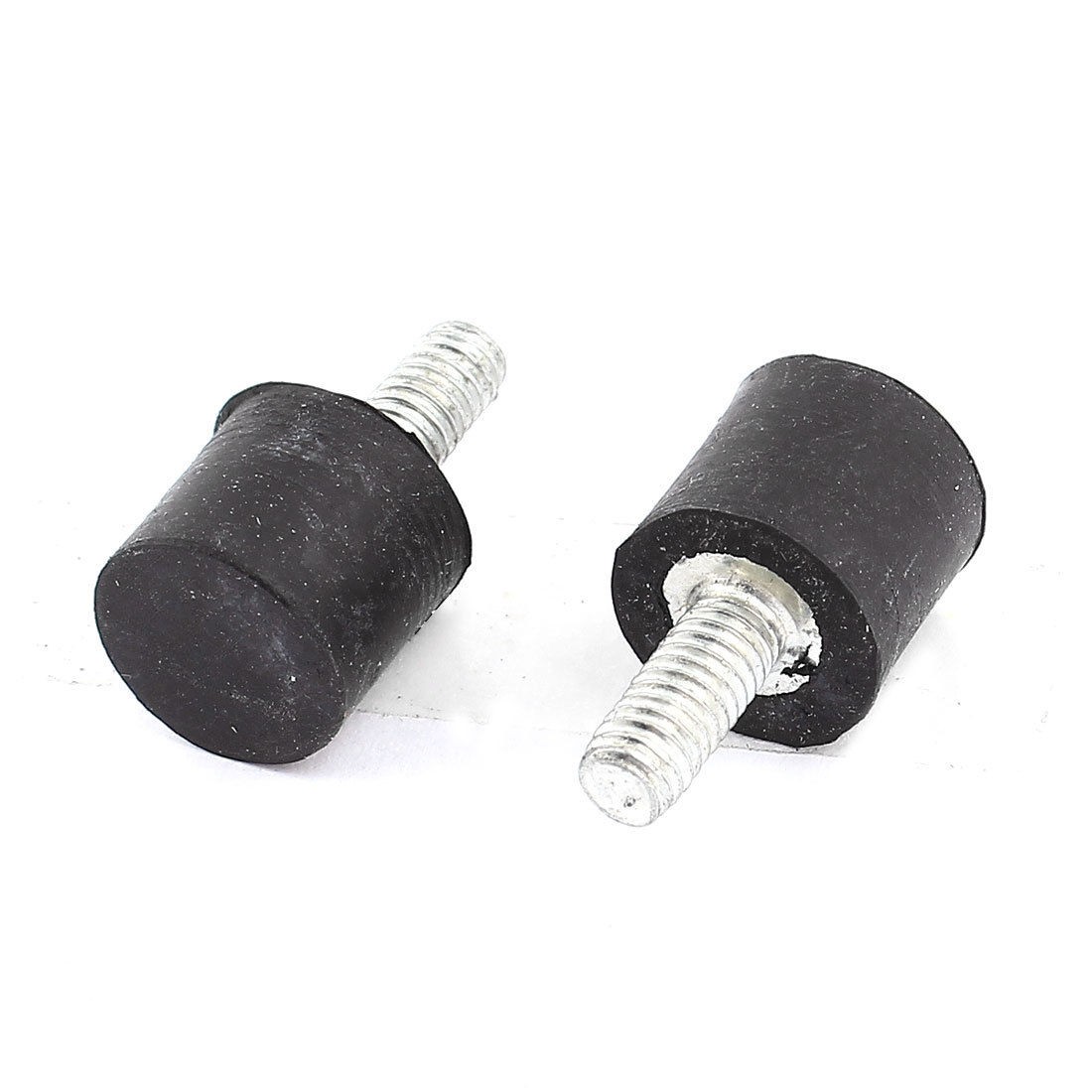 2pcs M4 x 10mm Thread Rubber Shock Absorber Vibration Isolator Mounts