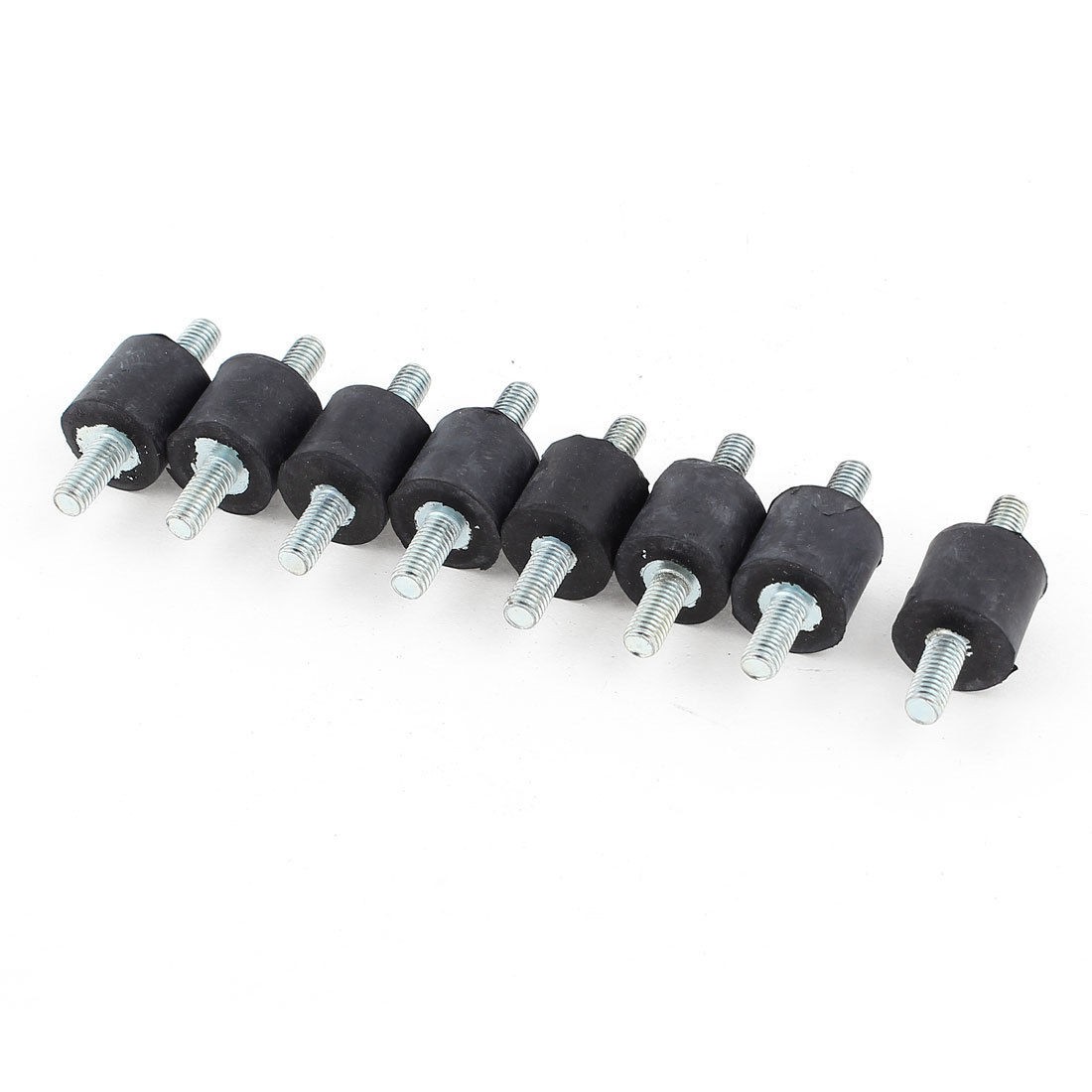 8pcs Rubber Shock Absorber Vibration Isolator Mounts 5/8" x 5/8"