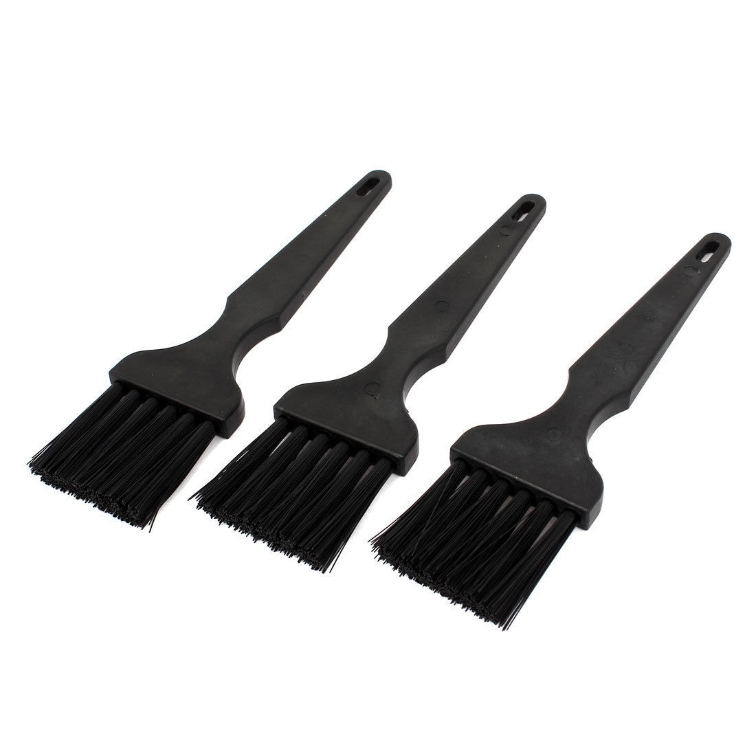 3pcs Black Anti Static Conductive ESD PCB Fans Keyboards Cleaning Brush