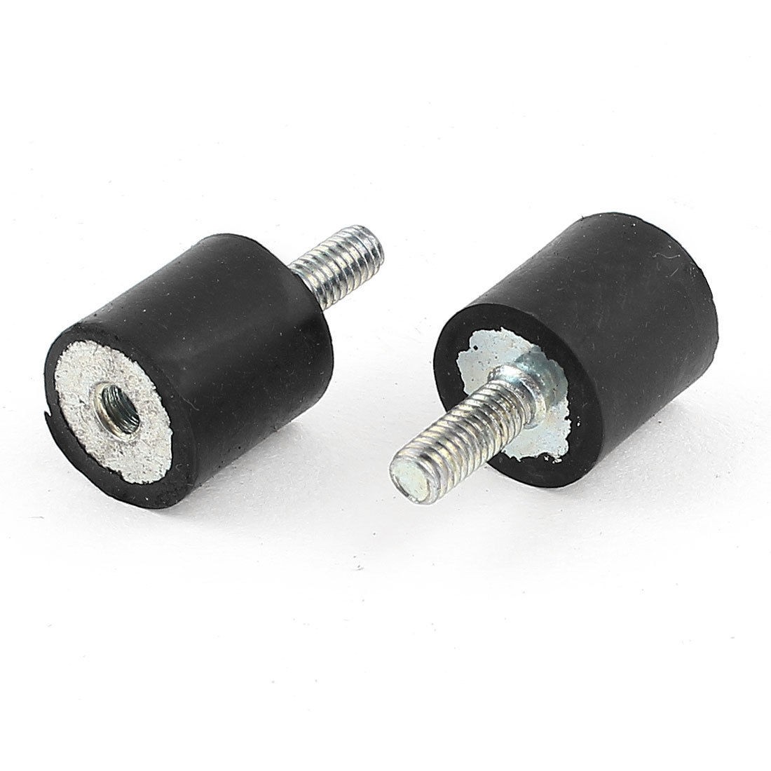 2pcs M4 End Rubber Vibration Mount Isolator Damper 13mm x 13mm