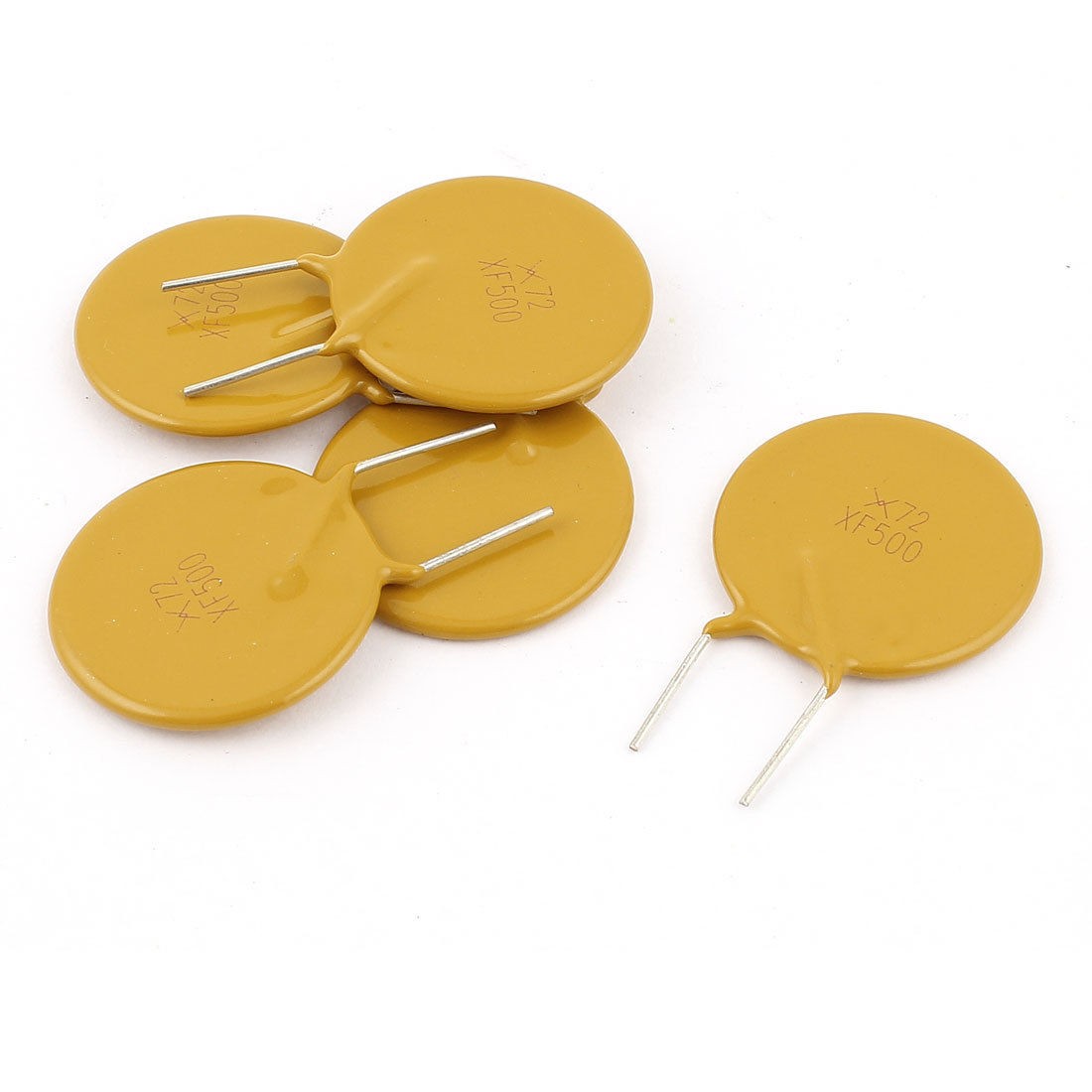 5Pcs 72V 5A Resettable Fuse Radial Lead Type PPTC PolySwitch