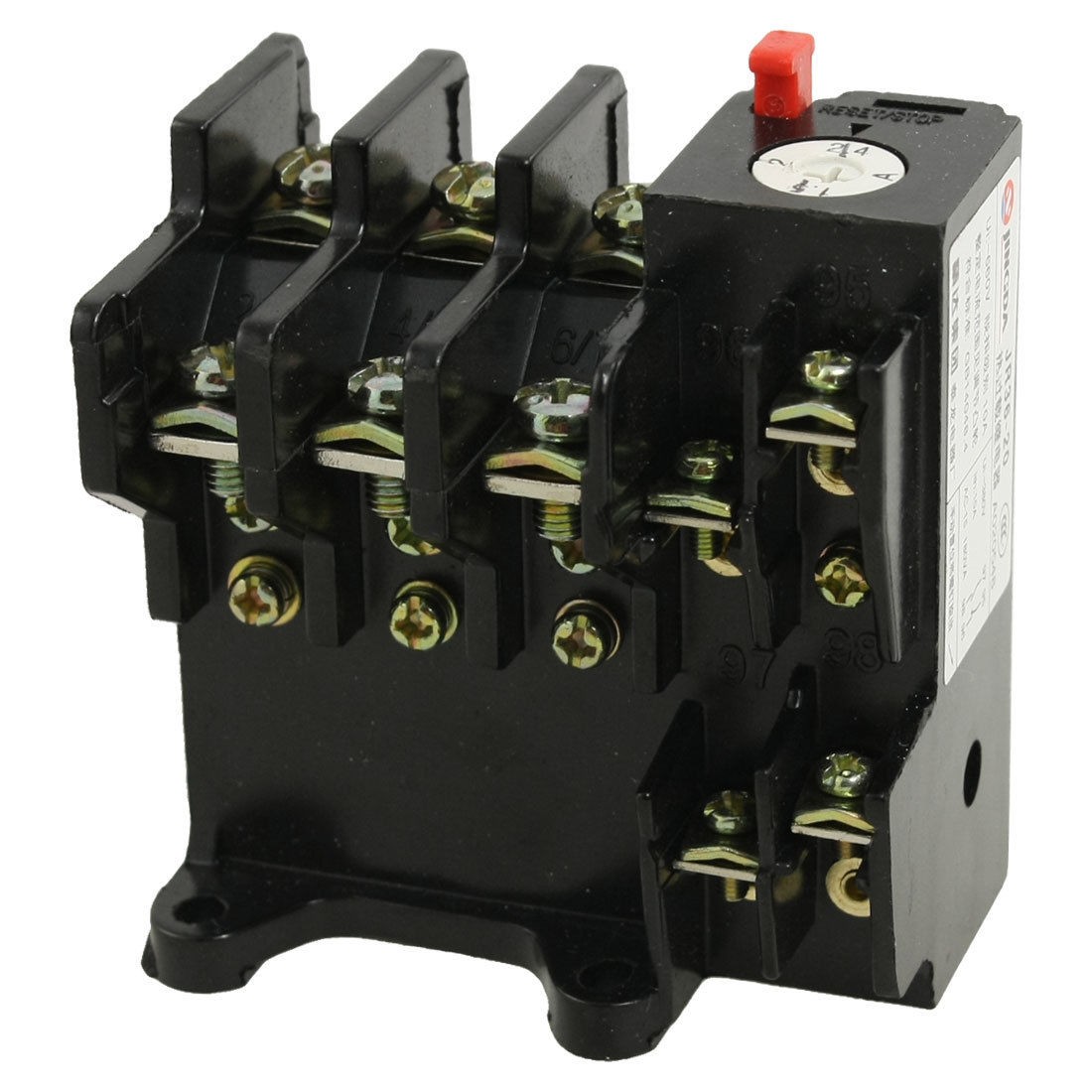 3 Pole AC Thermal Overload Relay 1.5-2.4A 20A 660V 10A/380V 1NO 1NC