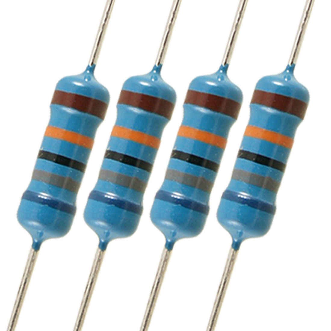 680K Ohm 50ppm Thru-Hole Resistor Metal Film 1/2W 500 Pcs