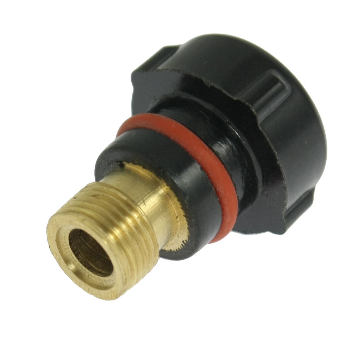 9/25" Male Thread 18 Water Cooled Torch Welding Short Back Cap Black