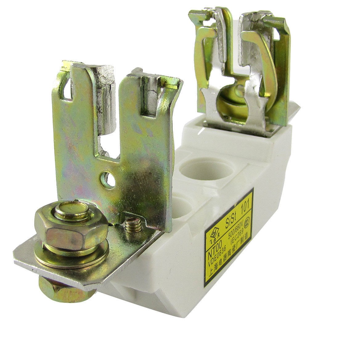 AC 500V 160A Three Poles 3P 38mm x 58mm Cylindrical Fuse Holder