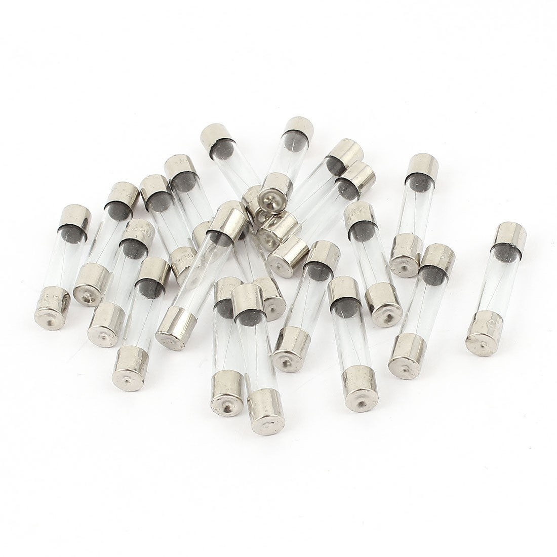 20pcs 6x30mm Fast Acting Low Break Capacity Cartridge Glass Tube Fuse 3A 250V