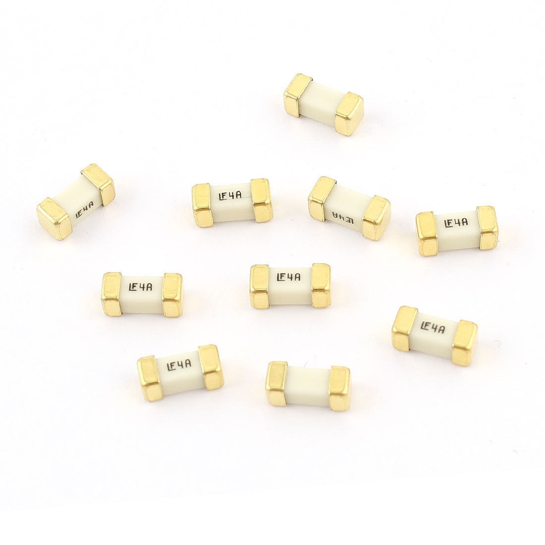 10Pcs Ceramic Chip Quick Blow Fast Acting Surface Mount SMD 1808 Fuses 4A 125V
