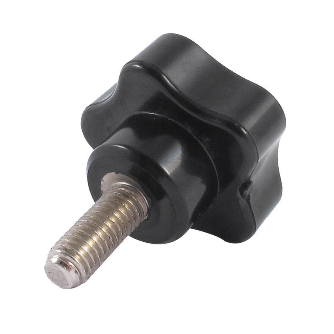 M6X20MM Male Thread Screw 36mm Star Shaped Head on Type Clamping Knob