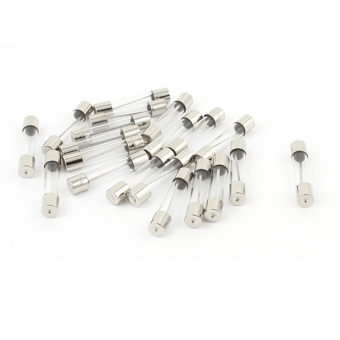 20 x Low Breaking Capacity 6x30mm Fast Blow Cylindrical Glass Tube Fuse 30A 250V