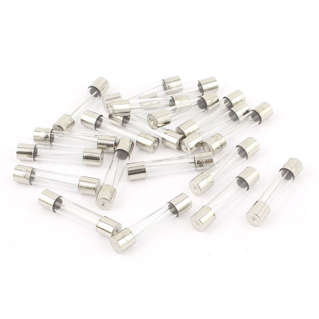 20pcs 6x30mm Quick Blow Fast Acting Cartridge Glass Tube Fuse 13A 250V
