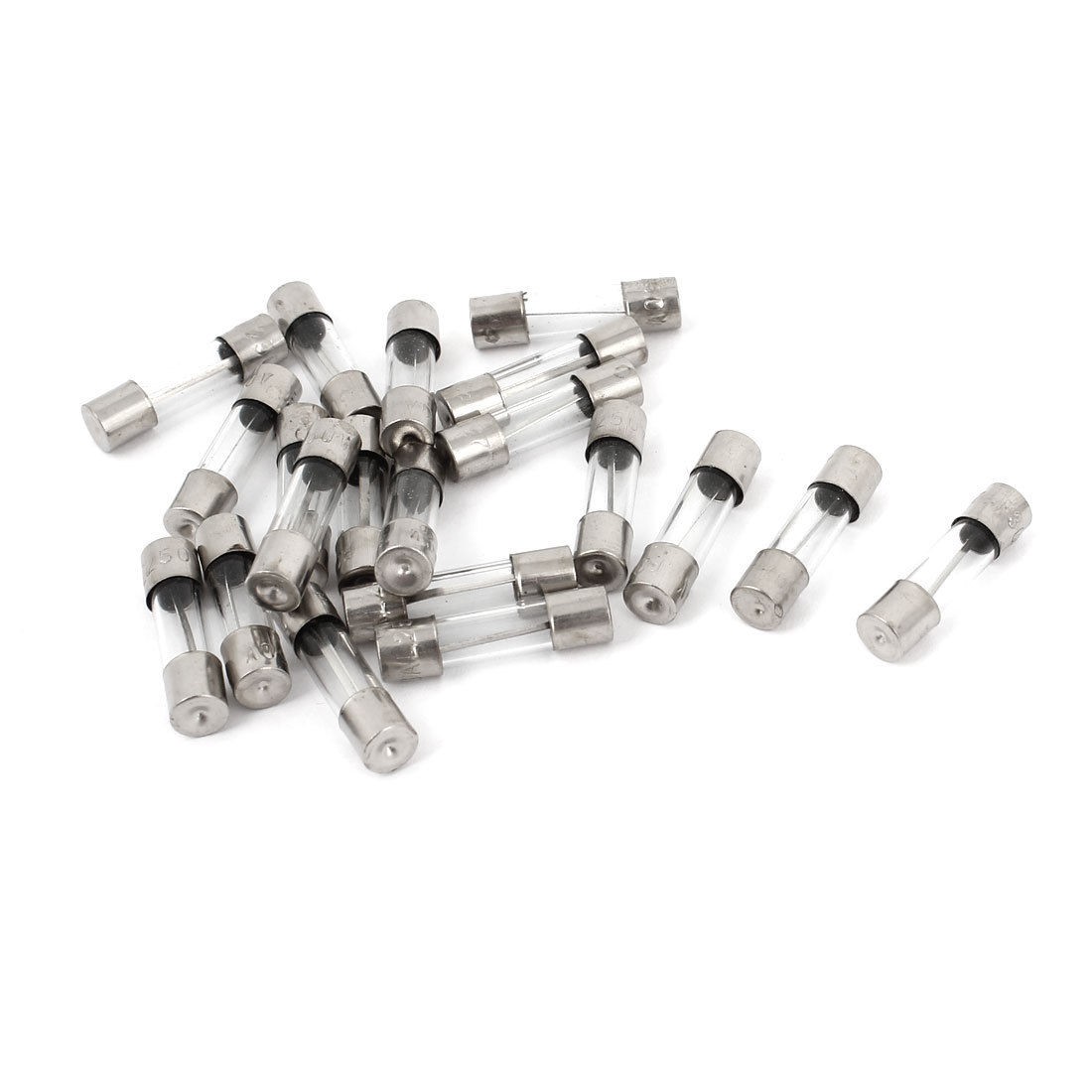 20 Pcs 250V 30A Quick Fast Blow Glass Tube Fuses 5mm x 20mm F30AL250V