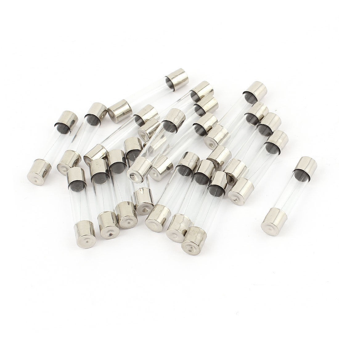 20pcs 6x30mm 0 5A 250V Quick Blow Low Breaking Capacity Glass Tube Fuse