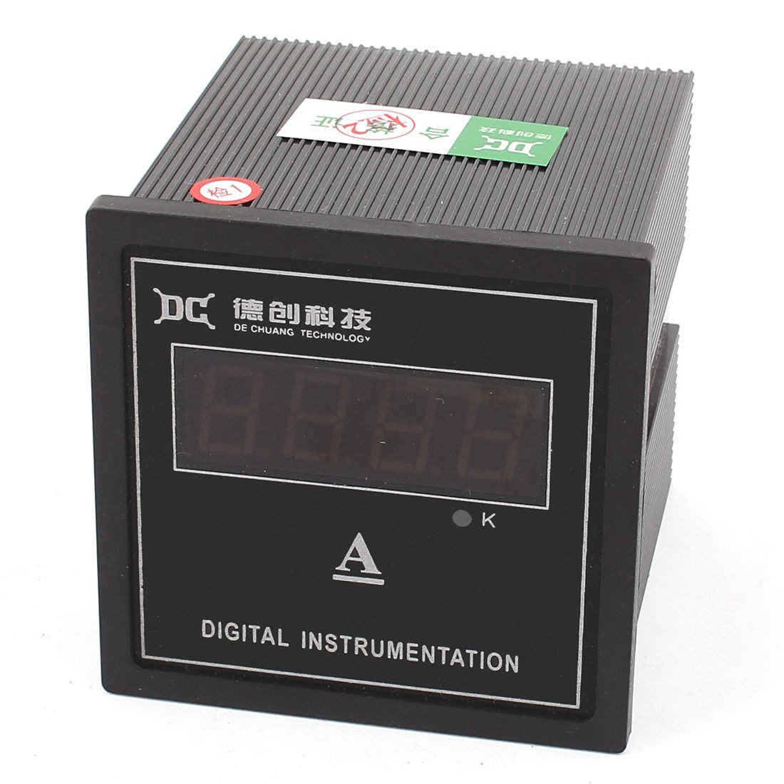Black Shell 4 Bit Digital LCD Display Square Panel DC Voltmeter DC 4 20mA