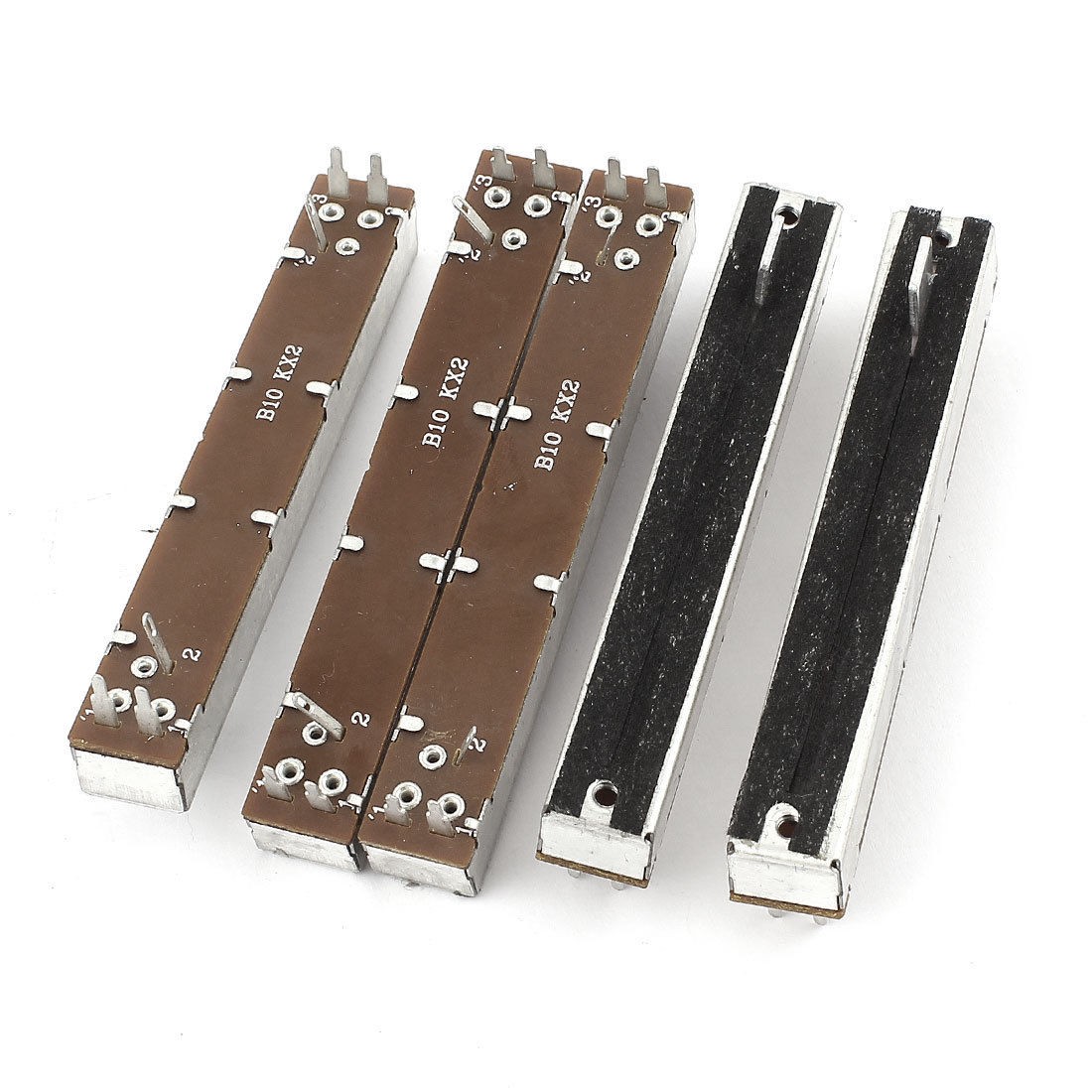5pcs Fader Mixer Straight Slide Potentiometer 10K Ohm Linear 60mm Travel 5PINS