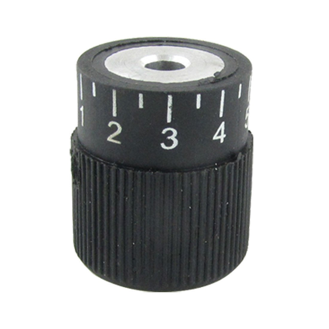Mechanical 0 9 Scale Fine Tuning Knurled Control Knob Black