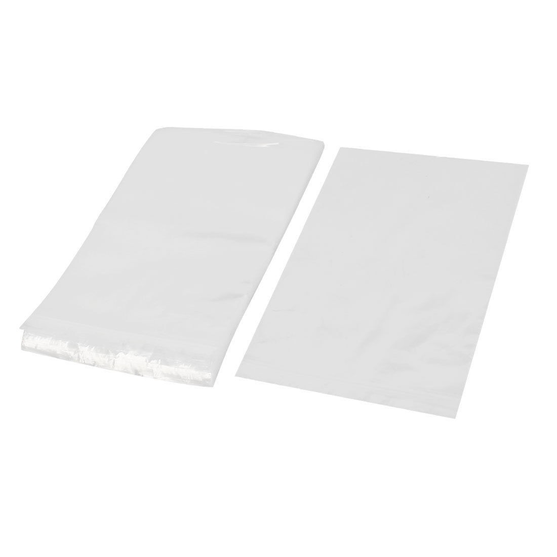 100pcs 4"x6" Ziplock Bags 2mil Clear Poly Plastic Rectangle Reclosable Zip Seal