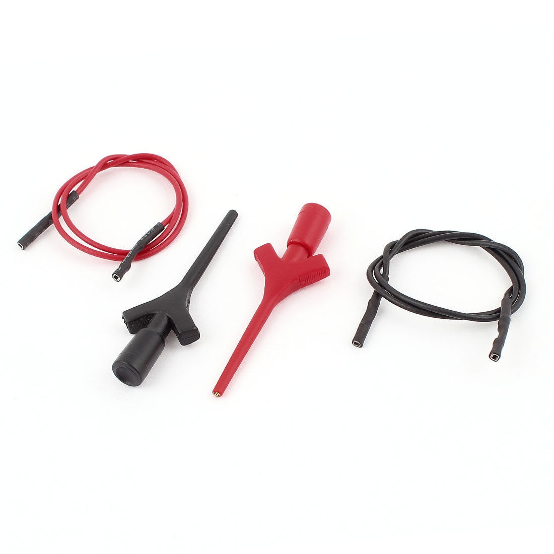 2pcs Mini Grabber IC PCB SMT SMD Test Hook Clip Cable Testing Probes